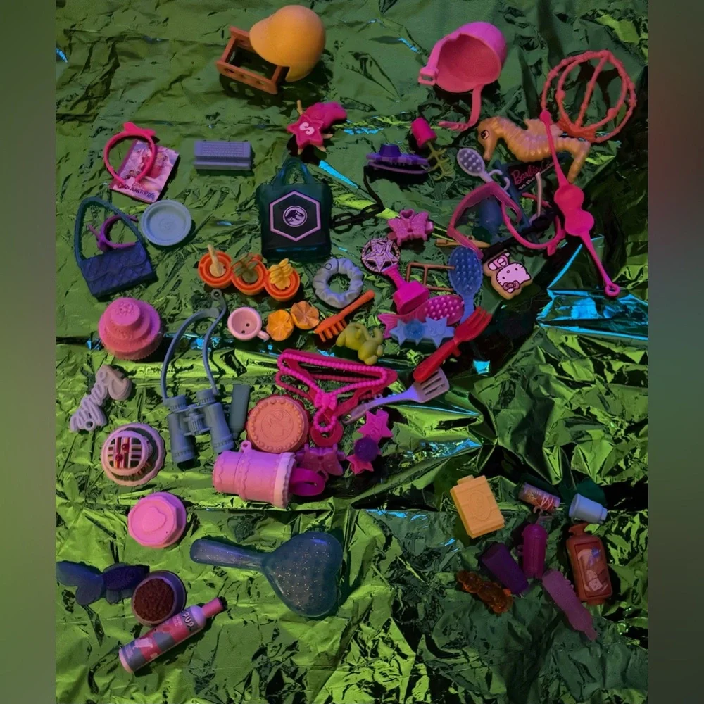 Barbie accessories over 60 pieces